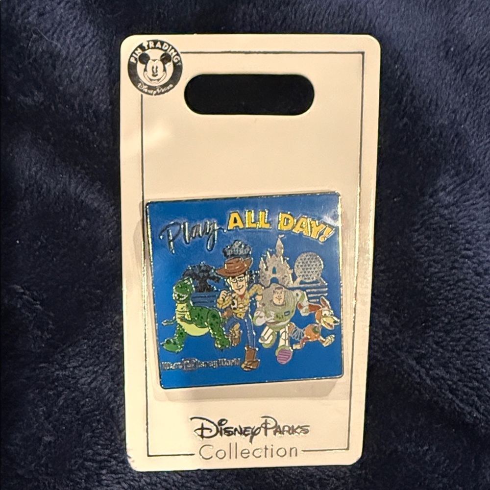 Disney Play All Day trading pin